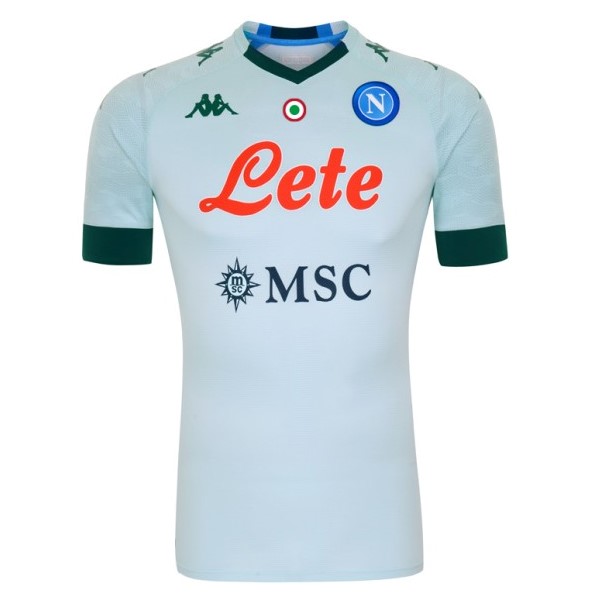 Thailande Maillot Football Naples Exterieur 2020-21 Vert